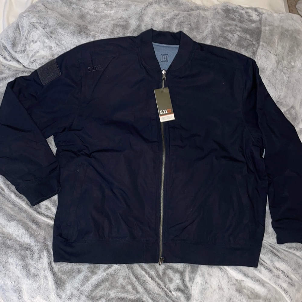 Navy 5.11 Revolver Reversible Jacket